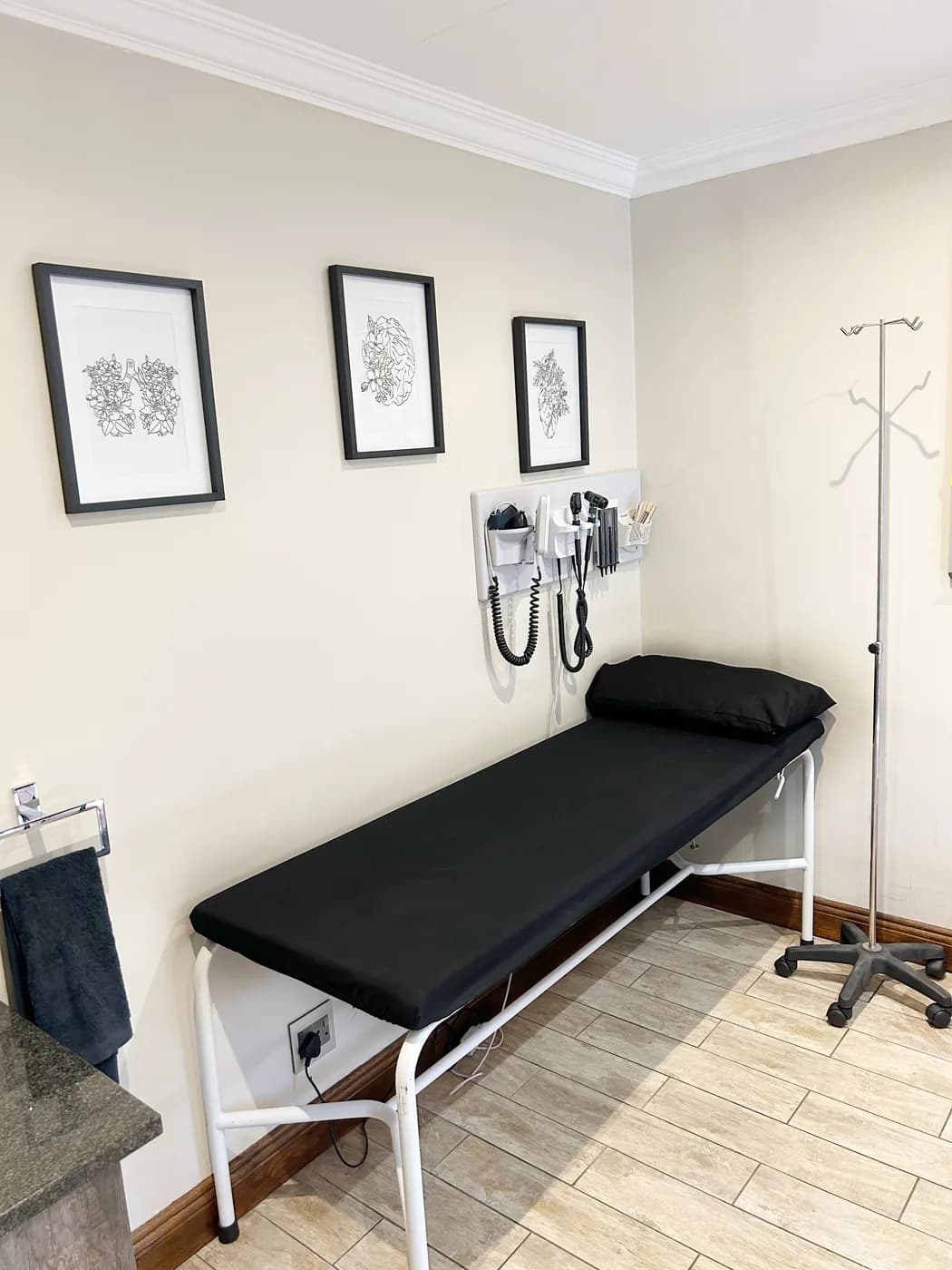 A bright, welcoming consultation room at Doctors 365